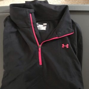 UA L 1/4 zip athletic long sleeve